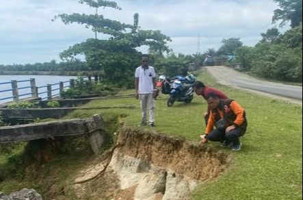  Longsor Tanggul Penahan Banjir Sungai Selagan